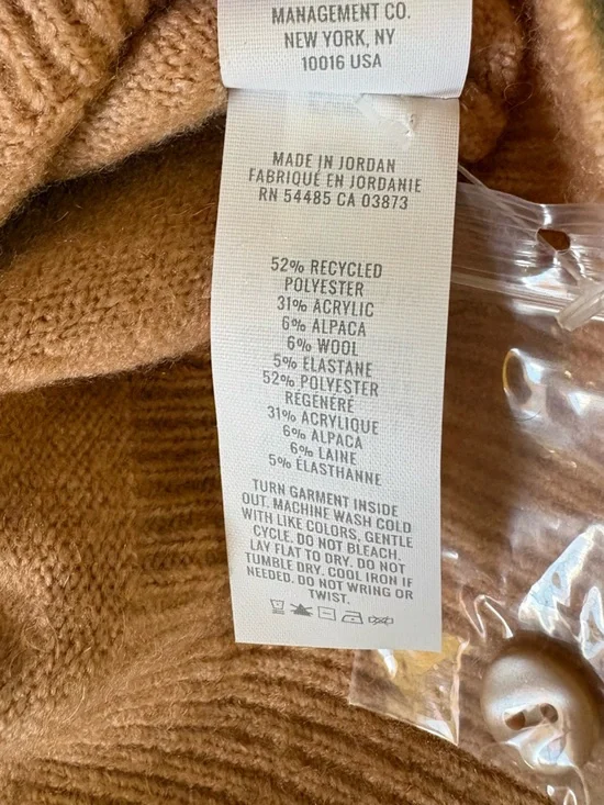 NWT aerie Cropped Button-Up Cardigan Sweater Size Small - Picture 8 of 9